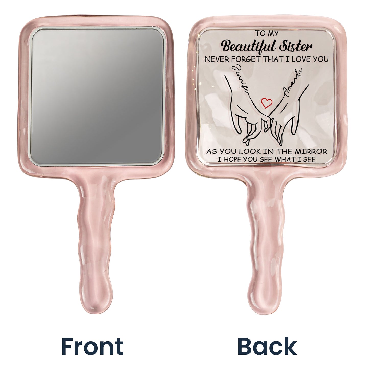 I Hope You See What I See - Personalized Handheld Mirror