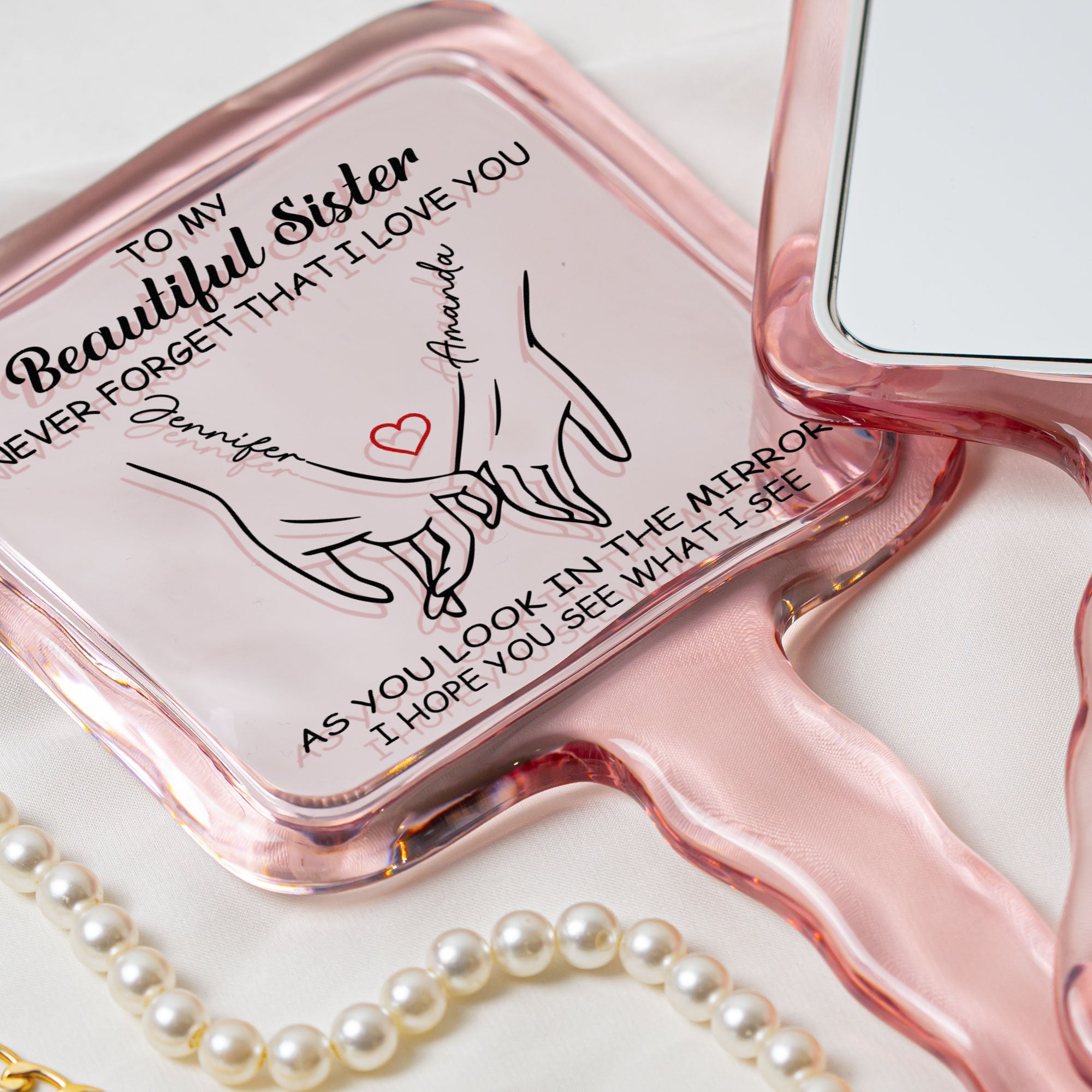I Hope You See What I See - Personalized Handheld Mirror
