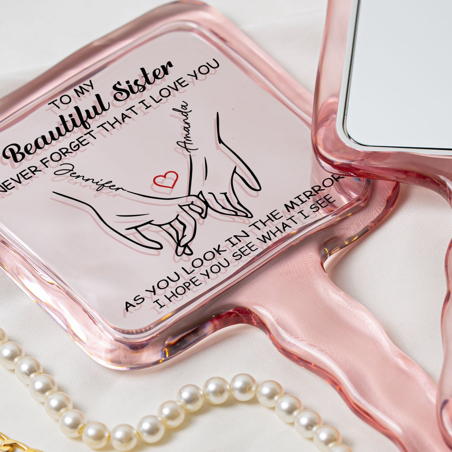 I Hope You See What I See - Personalized Handheld Mirror