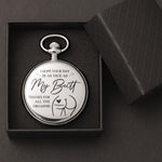 I Hope Your Day Is As Nice As My Bu** - Personalized Pocket Watch