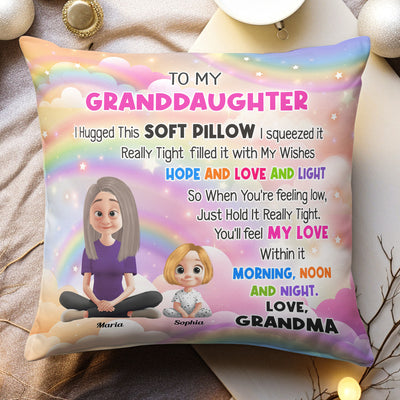 I Hugged This Soft Pillow - Personalized Pillow (Insert Included)
