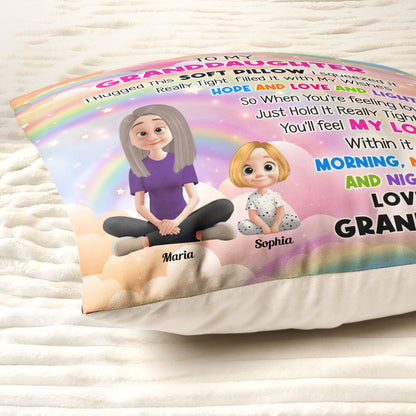 I Hugged This Soft Pillow - Personalized Pillow (Insert Included)