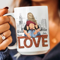 I Just Want To Touch Your Butt All The Time - Personalized Mug