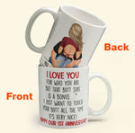 I Just Want To Touch Your Butt - Personalized Mug