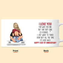 I Just Want To Touch Your Butt - Personalized Mug