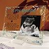 I Know I&#39;m Just A Little Bump - Personalized Acrylic Photo Plaque