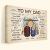 I Know It&#39;s Not Easy For A Man To Raise A Child - Personalized Poster