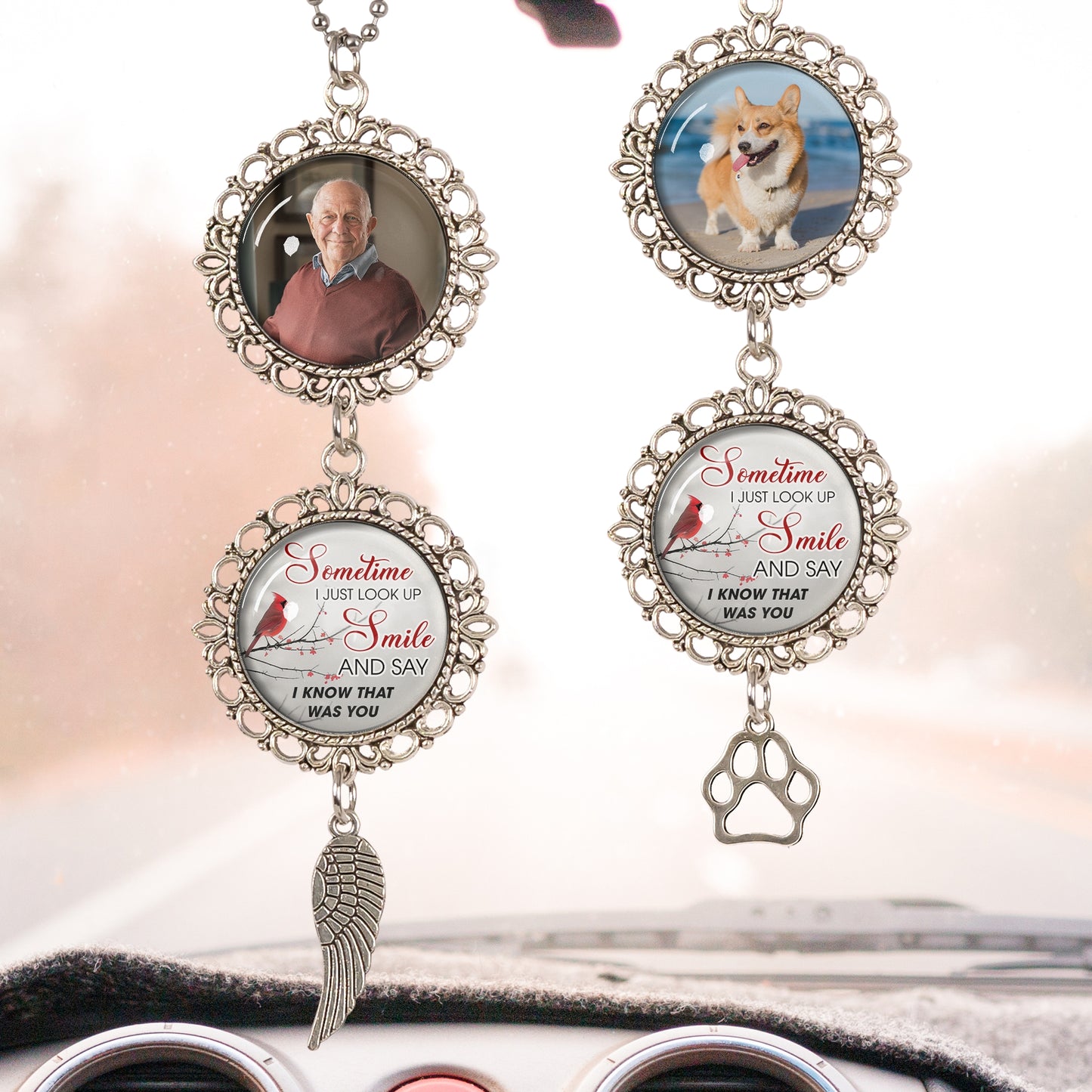 I Know That Was You - Personalized Car Photo Ornament