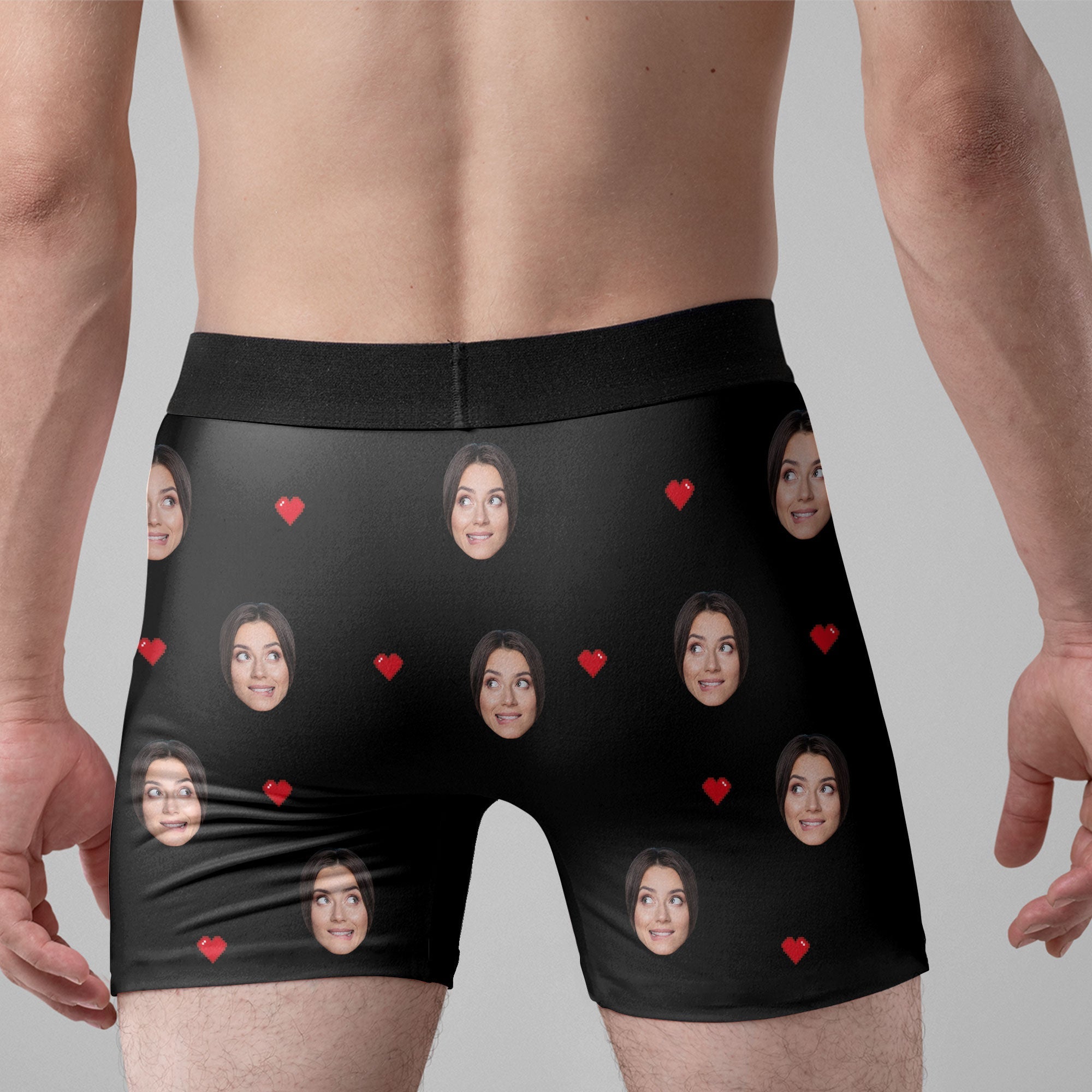 I Licked It So It's Mine - Personalized Photo Couple Matching Underwear