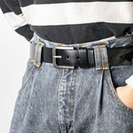 I Licked It, So It's Mine Naughty Funny Gift For Husband, Boyfriend - Engraved Leather Belt