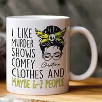 I Like Murder Shows - Personalized Mug