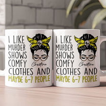 I Like Murder Shows - Personalized Mug