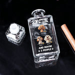 I Like Whiskey And My Dogs - Custom Decanter