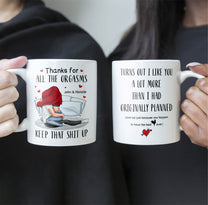 I Like You A Lot More Than I Planned - Personalized Mug