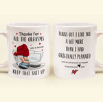 I Like You A Lot More Than I Planned - Personalized Mug