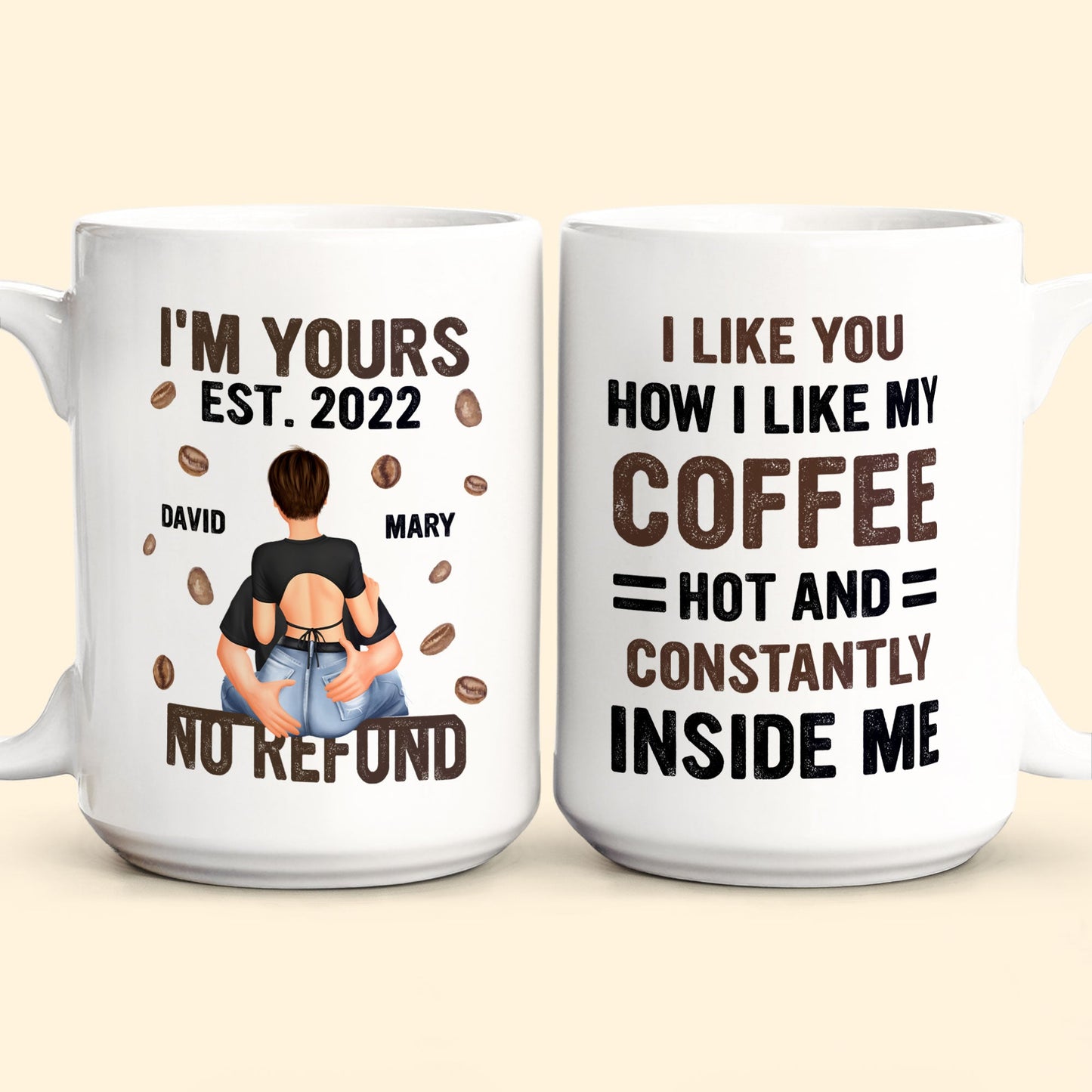 I Like You How I Like My Coffee, Hot And Inside Me - Personalized Tumb –  Macorner