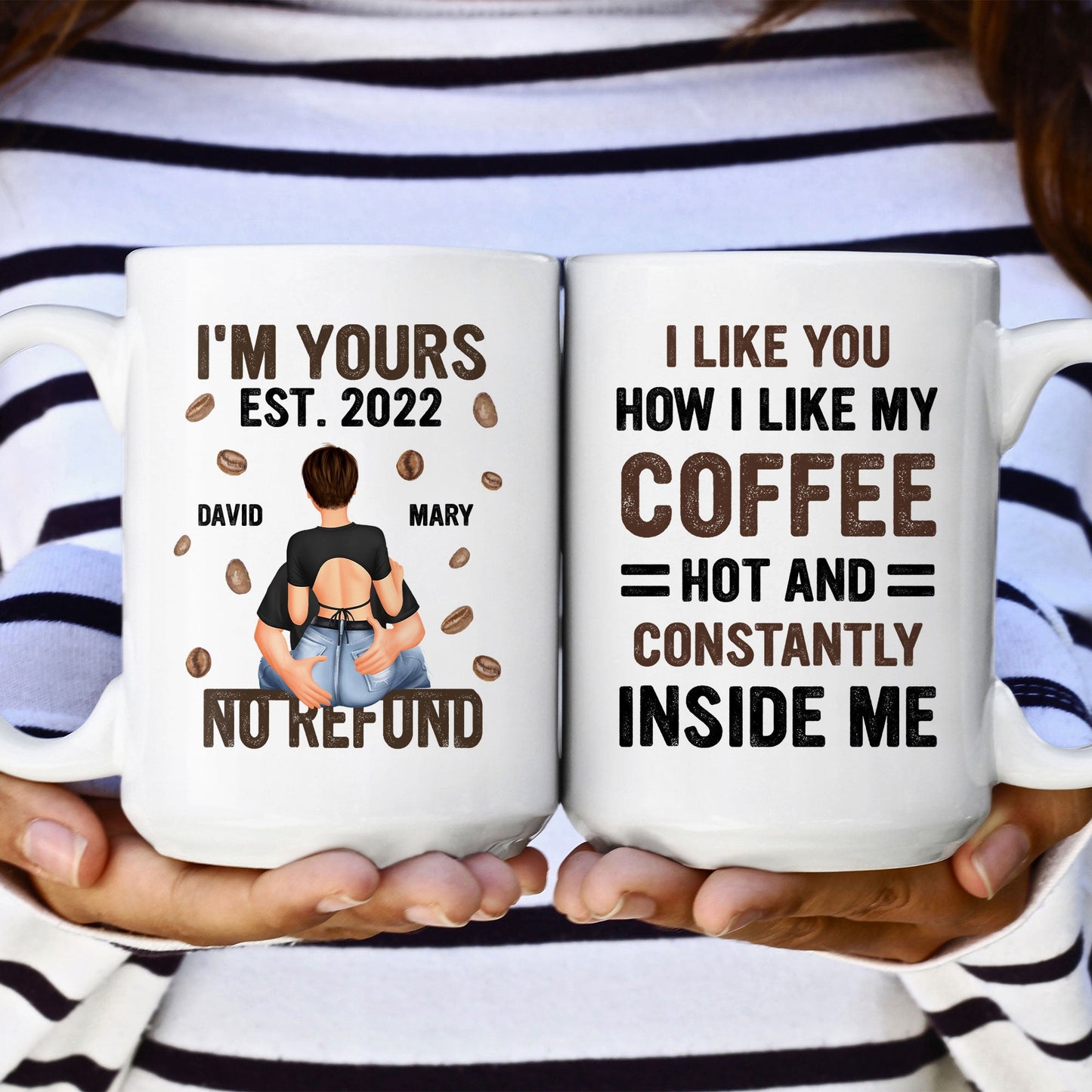 I Like You How I Like My Coffee, Hot And Inside Me - Personalized Tumb –  Macorner