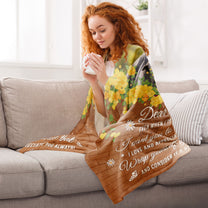I Love And Appreciate You, Mom - Personalized Photo Blanket