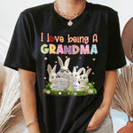 I Love Being A Grandma - Personalized Shirt