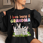 I Love Being A Grandma - Personalized Shirt