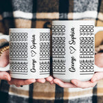 I Love F-king You Funny Couple Gift - Personalized Mug