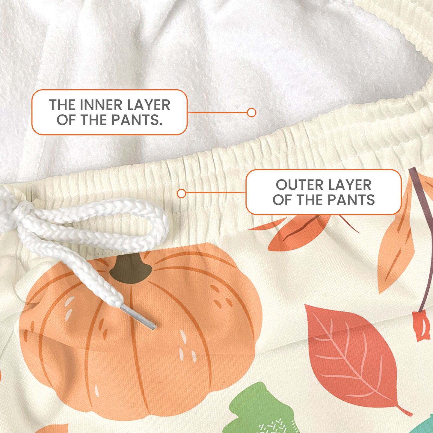 I Love Fall Prevention Nurse Autumn Gift - Personalized Sweatpants