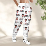 I Love My Hot Wife Custom Face - Personalized Photo Sweatpants