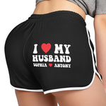 I Love My Husband - Custom Dolphin Shorts
