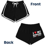 I Love My Husband - Custom Dolphin Shorts