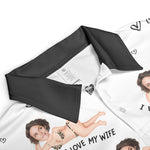 I Love My Wife - Property Funny Gift For Husband - Personalized Photo Polo Shirt