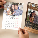 I Love You 365 Days Of The Year - Personalized Photo Easel Calendar