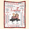 I Love You Christmas Gift For Wife - Personalized Blanket