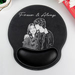 I Love You Couple Sketch Line Art Anniversary Gift For Him, Her - Personalized Mouse Pad