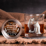 I Love You For Who You Are - Personalized Whiskey Glass With Photo