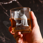I Love You For Who You Are - Personalized Whiskey Glass With Photo