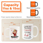 I Love You For Your Personality Anniversary Gift - Personalized Mug