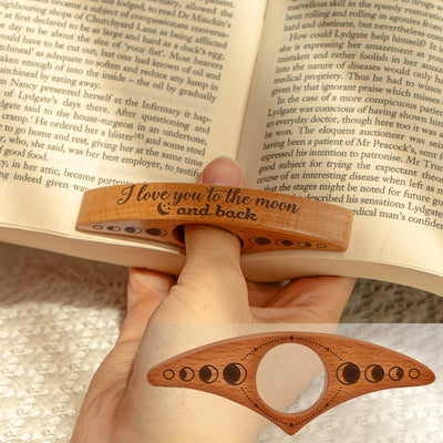 I Love You To The Moon And Back - Book Page Holder