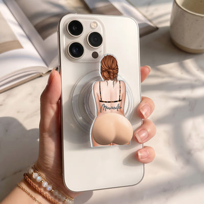 I Love You With All My Butt - Personalized Phone Grip