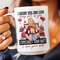 I Love Your Butt - Personalized Mug