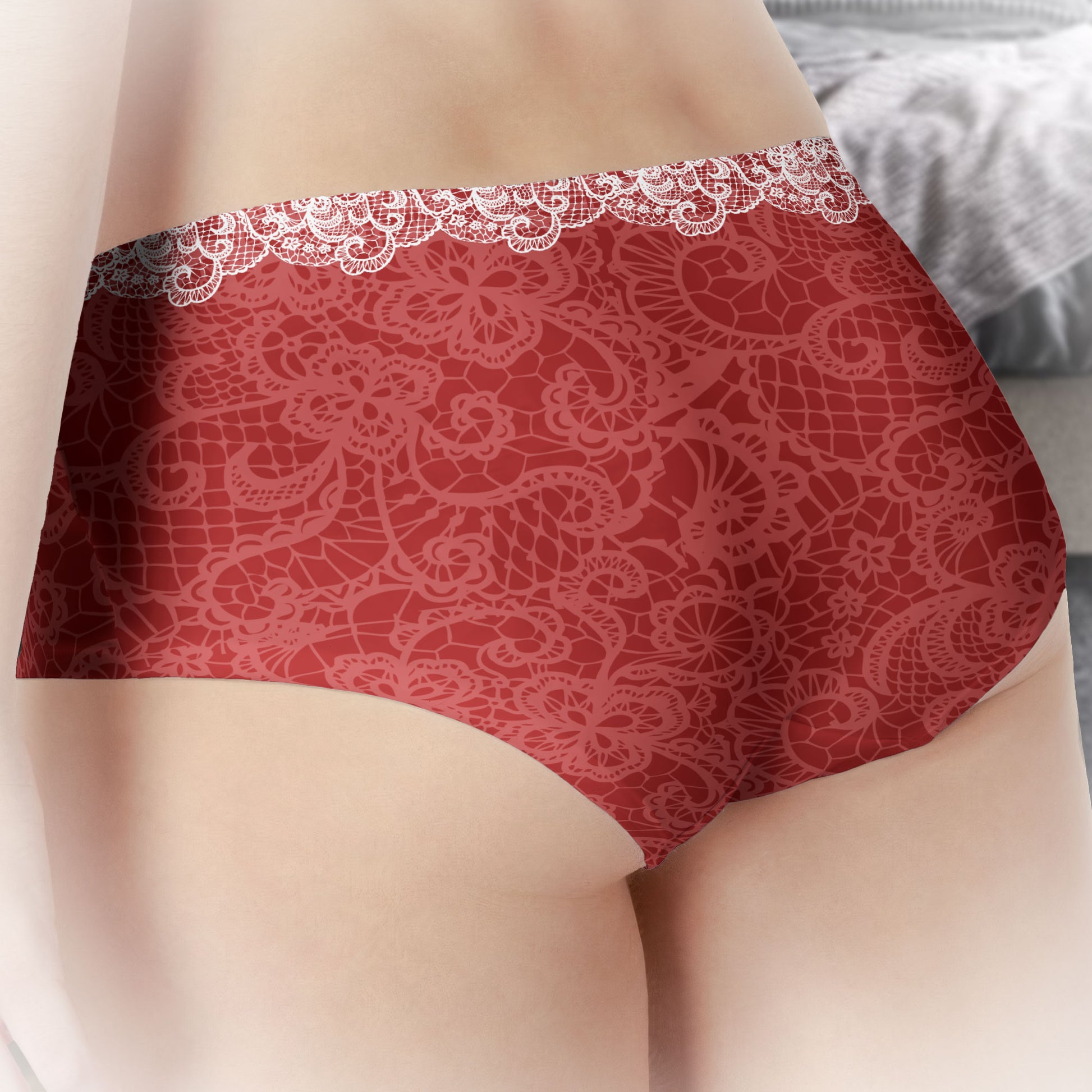 Custom Face Women�s Panties Only Him Can Make Me Wet Personalized Women's  Lace Panties Underwear Valentine's Day Gift