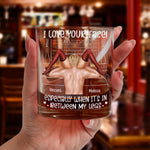 I Love Your Face Especially When It's Between My Legs - Personalized Whiskey Glass