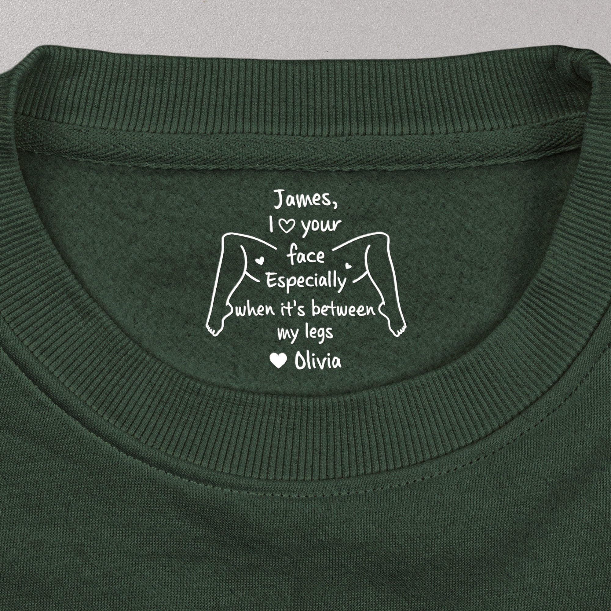 I Love Your Face Especially When It's Between My Legs - Personalized Shirt