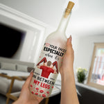 I Love Your Face Especially When It's In Between My Legs - Personalized Bottle Lamp