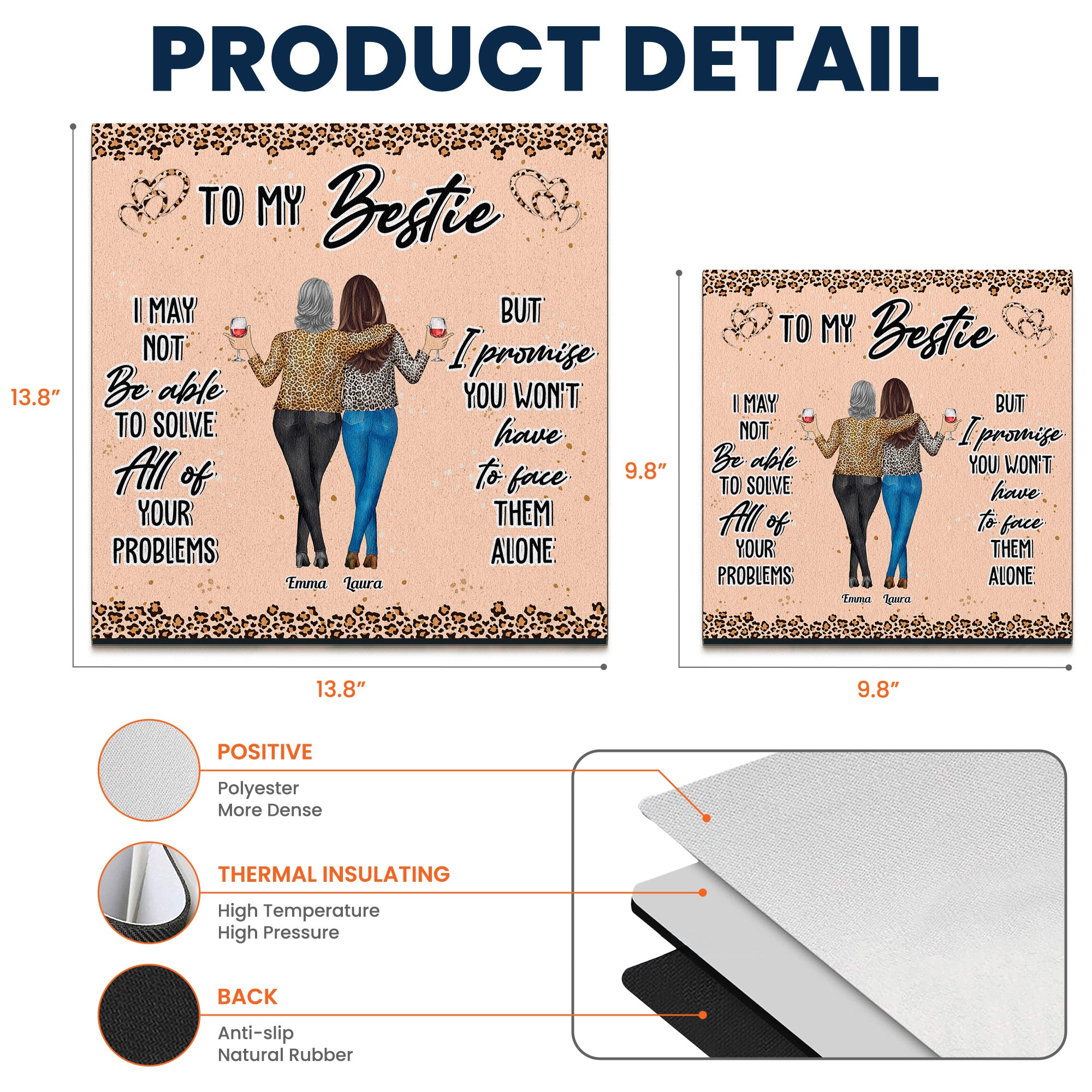 I May Not Be Able To Solve All Of Your Problems - Custom Shape Mouse Pad