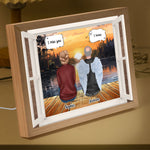 I Miss You - I Know - Personalized Light Up Picture Frame