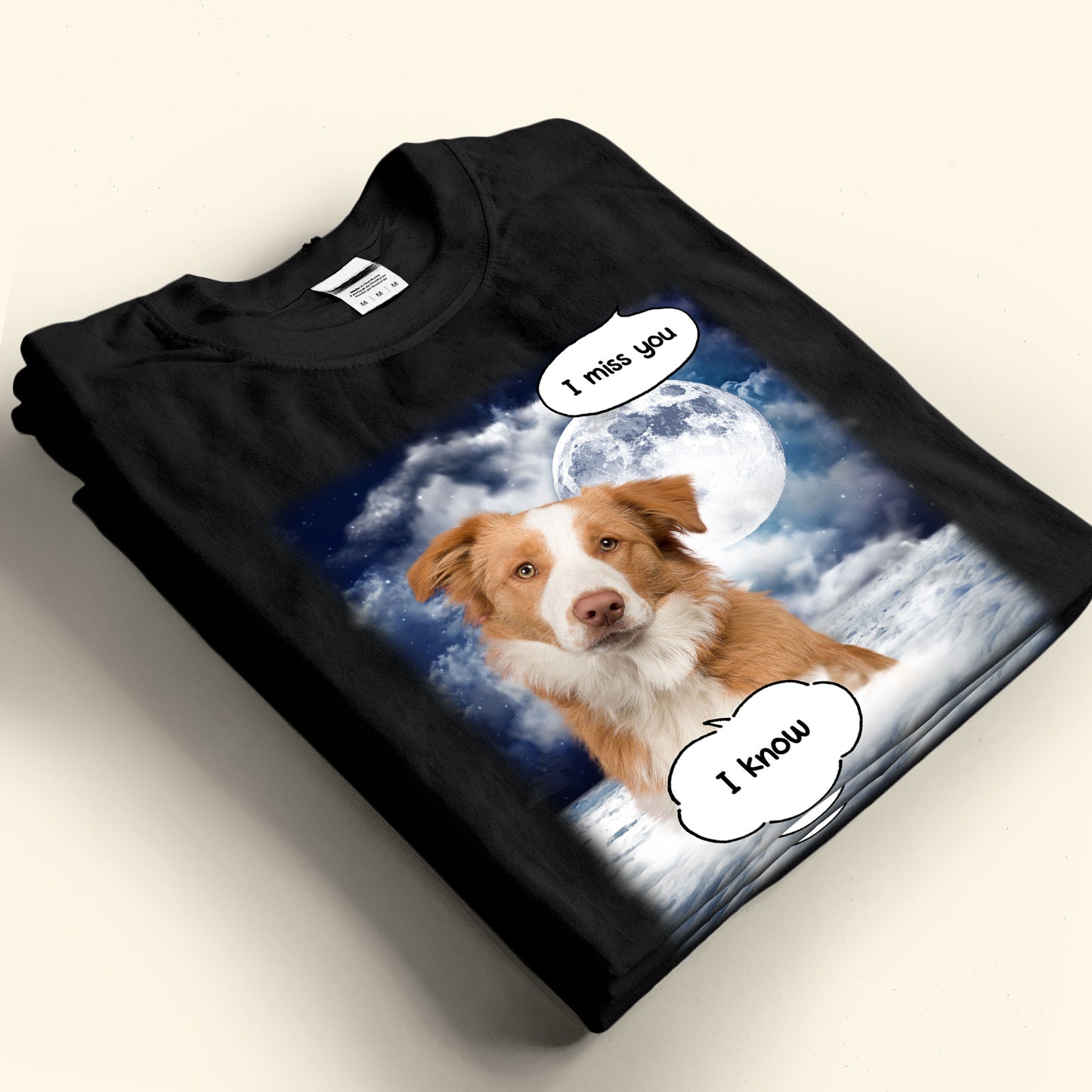 I Miss You Memorial - Personalized Photo Shirt