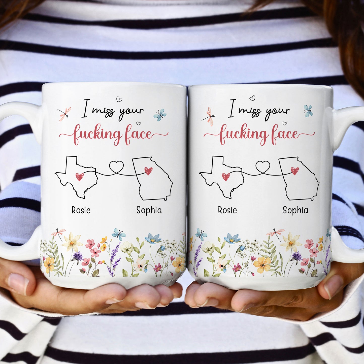 I Miss Your F*cking Face - Personalized Mug