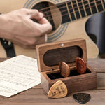 I Pick You - Personalized Wooden Guitar Pick Box