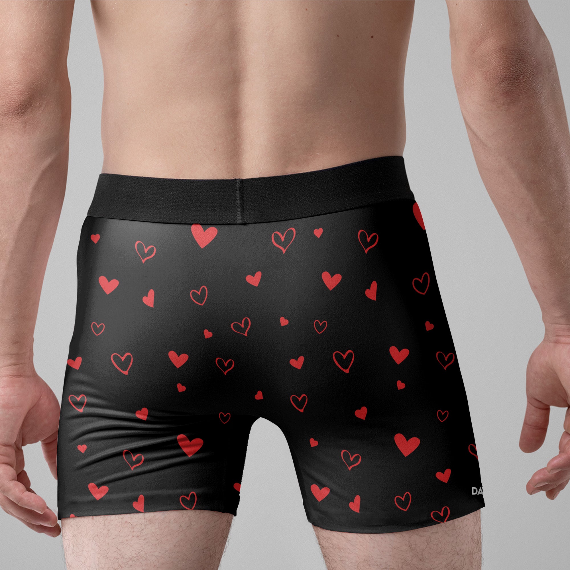 I Promise To Always Be By Your Side Or Under You - Personalized Men's Boxer Briefs