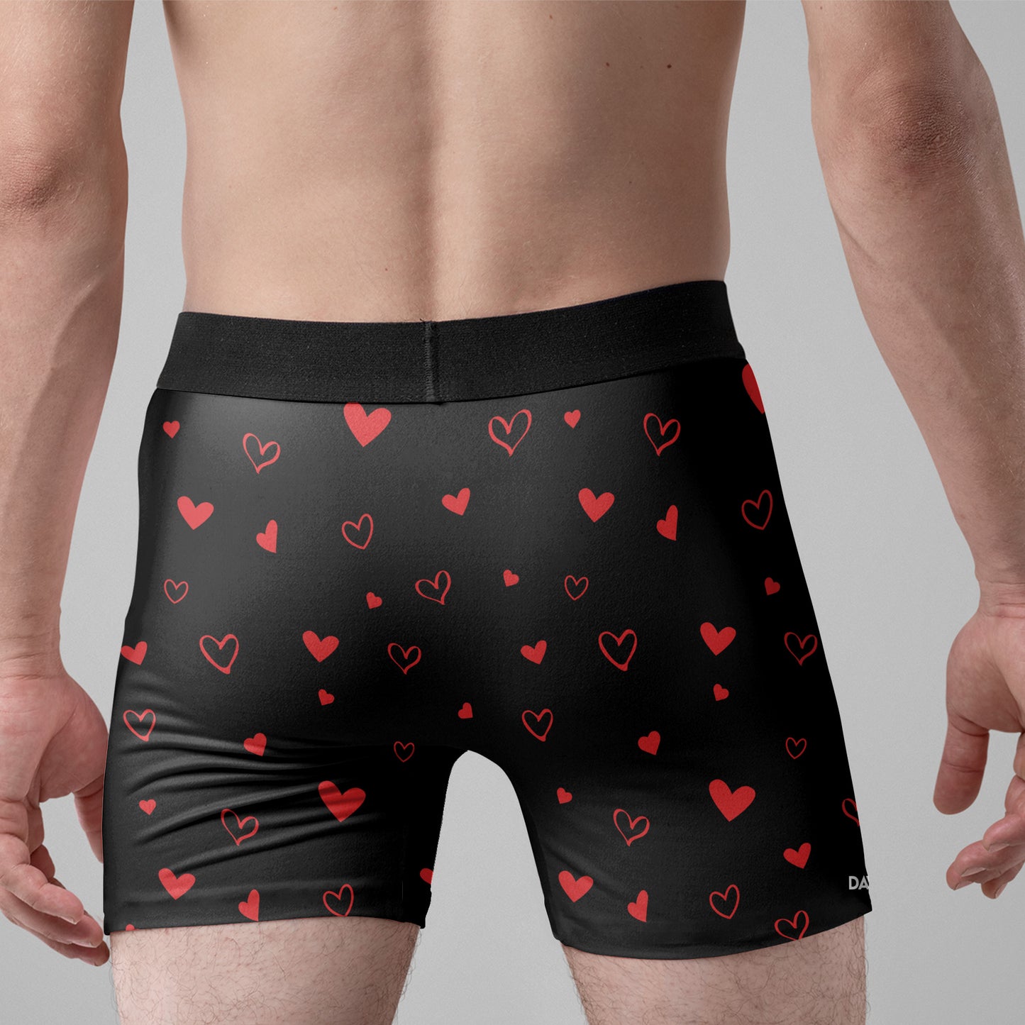 I Promise To Always Be By Your Side Or Under You - Personalized Men's Boxer Briefs